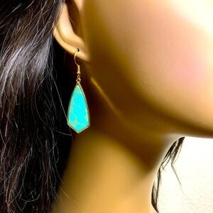 Stone Drop Earrings